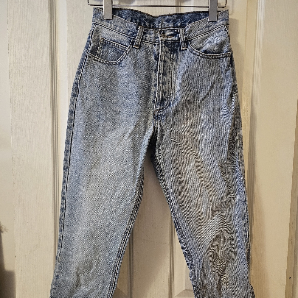 Classic High Rise Blue Jeans - Picture 2 of 12